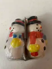 Snowmen Christmas Salt and Pepper Shakers