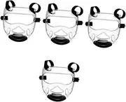 VANZACK 2pcs Taekwondo Mask Boxing Face Guard Boxing Facial Guard Creative Facial Guard Face Protector Multi-Function Helmet Kickboxing Facial Guard Taekwondo Helmet Boxing Gear