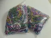 33 in Mardi Gras Metallic Bead Necklaces (24 dozen - 2 gross - 288 necklaces)
