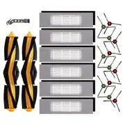 24Pcs for Deebot Ozmo 920 950 T5 T8 T8 T8 Max T9 Max T9 N7 N8 N8+ Vacuum Cleaner Accessories