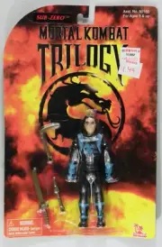 Toy Island 1994 Mortal Kombat Trilogy Sub-Zero original MOC sealed