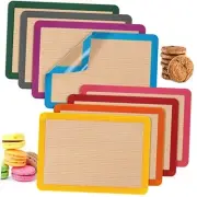 8 Pieces Silicone Baking Mat Set Non-Stick Mats for Baking Half Sheet