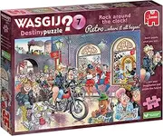 [Jumbo] Wasgij Retro Destiny 7 Rock Around The Clock Jigsaw Puzzle (1000 Pieces)
