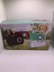 AM FM Radio with Best Reception, Bluetooth Speaker Portable Radio, DSP Plug in W