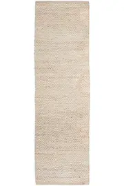 Noosa Geometric Natural Jute Runner