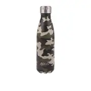 Oasis Double Wall Insulated Drink Bottle 500ml Camo Green