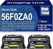for Lexmark 56F0ZA0 Drum Unit High Yield Imaging Unit Compatible for Lexmark MS321 MS421 MS521 MS621 MS622 MX321 MX421 MX521 MX522 MX622 MB2328 MB2442 MB2546 MB2650,56F0ZA0 Black-2PC