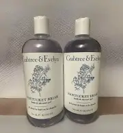 (2) Crabtree & Evelyn Nantucket Briar Shower Gel 16.9 Oz New