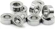10Pcs MR105ZZ ABEC-7 Ball Bearing 5X10X4 mm Miniature High Speed Bearing
