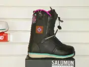 Salomon Lily Snowboard Boots, Women's US 7.5, Black New
