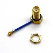 Brass SMA female Antenna socket for Garmin Alpha 200 (200i, 10) connector w ring