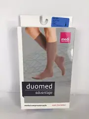 advantage Medi Medical Compression Stockings open Toe SZ (S) 15-20 Black AC15251