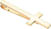 [Asienice] Unique Cross Tie Clips for Men Personalized Tie Clip Suitable For Regular Ties Classic And Minimalist Stainless Steel Tie Bar Gift Box