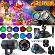 Christmas LED Projector Light Party Landscape Moving Laser Projection In/Outdoor