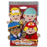 Melissa And Doug Jolly Helpers Hand Puppets NEW IN STOCK