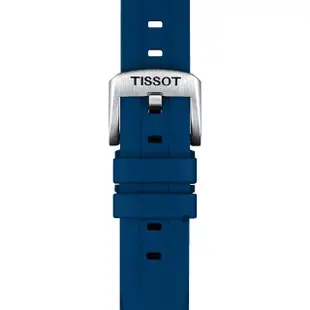 【TISSOT 天梭】T-Sport系列 PRC200 競速三眼計時手錶 送行動電源(T1144171704700)