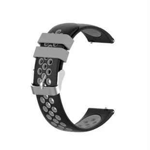 i-gotU Q-Watch Q-82矽膠洞洞錶帶Q-90透氣雙色矽膠腕帶針釦快拆錶帶