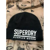 在飛比找蝦皮購物優惠-二手 古著 日本  Superdry 極度乾燥  毛帽 保暖