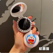 Doraemon Makeup Mirror Sanro Accessories Cute Folding Comb Mini Gift