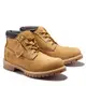 【Timberland 】男款小麥黃經典防水短靴-US9.5