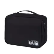 2PCS Cable Storage Bag Waterproof Digital Electronic Organizer Travel Cable8518