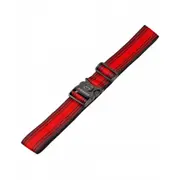 Wenger Locking Suitcase Strap - Black / Red