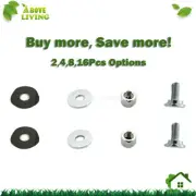 Blade Bolts Nuts Washers Set For Sanli 17" LazerCut LCS400 18"Sanli LMS400 Mulch