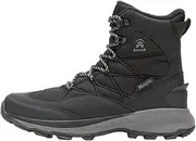 [Kamik] Men's Trekice Hiking Boots, Black Blk, 43.5 EU