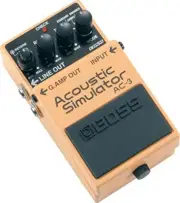 BOSS AC-3 Acoustic Guitar Modeling Simulator Effects Stompbox Pedal New