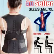 Lower Corrector Belt Support Magnetic Posture Back Shoulder Lumbar Brace