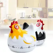 55 Minute Novelty Kitchen Timer Mechanical Rotating Alarm Baking Countdown Clock