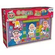 Cocomelon Wooden Puzzle Set 4 pack by Spin Master