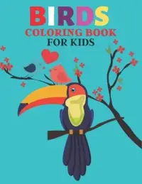 在飛比找博客來優惠-Birds Coloring Book for kids: 