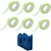 SOESFOUFU 1 Grafting Eyelash Tape Glue Tape Eyelash Grafting Tapes Eyelash Tapes Lash Extension Tapes Eyelash Isolation Patches Tape Cutting Tool Eyelash Patches Non-Woven Fabric Blue