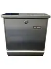 BURG-WÄCHTER 'Comfort Set' Letter Box w/ Newspaper Box *Stainless Steel* NOS