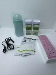 Roll on Depilatory Hair Removal Waxing Kit Hot Wax, Warmer Heater & cartridge