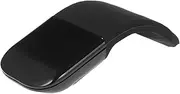 Portable BT 3.0 Wireless Touch Mouse with Left & Right Silent Buttons Foldable Slim Mouse for Home/Office/Travel, Black