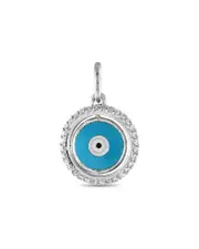 Aaron Basha 18K Evil Eye Charm (Authentic Pre-Loved)