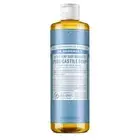 Dr Bronner's Pure Castile Liquid Soap Baby Unscented 16 Oz Organic Fair Trade