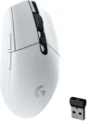 G305 LIGHTSPEED Wireless Gaming Mouse – 12K DPI, HERO Sensor, White