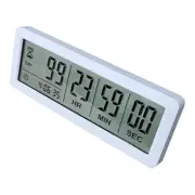 Digital 999 Days Countdown Clock Timer Magnetic Backing for Vacation White