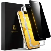 Privacy Screen Protector for iPhone 15 Pro, Anti-Spy Shatterproof Tempered Gl...