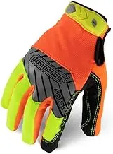 Ironclad Hi-Viz Pro Glove, Small, Yellow/Black