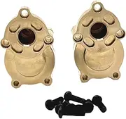 1:10 RC Rear Wheel Steering Cup, Brass Spare Parts for H8H, Yk4082, Yk4102 Vehicles, RC Hobby Car DIY Modified