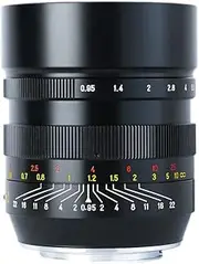 [brightin star] 50mm F0.95 Full Frame Large Aperture Manual Focus Mirrorless Camera Lens, Fit for L-Mount Leica SL, SL2, T, TL, TL2, TL18, CL/Panasonic LUMIX S1, S1R, S1H/ Sigma FP