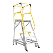 Bailey 1381mm 200kg Access 5 Aluminium Ladderweld Platform Ladder