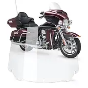 14 Inches Clear Windshield Windscreen Compatible for Harley Davidson Touring Street Glide/Electra Glide/Ultra Limited/Tri Glide FLHT FLHX FLHXS FLHTK 2014-2023