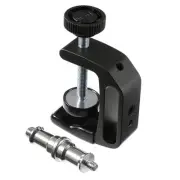 Heavy Duty C Clamp Desktop Mount Holder Stand 1/4"-3/8" for DSLR Flash studio