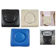 Bedside Commode Seat Cushion Sponge Padded PU Leather Universal Portable