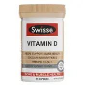 Swisse Ultiboost Vitamin D, 60 Capsules